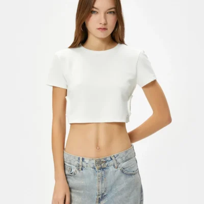 Slim Fit Basic Solid Color T-Shirt