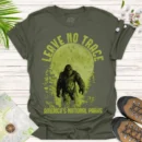Bigfoot in America’s Parks Tee – Nature Adventure Shirt - green